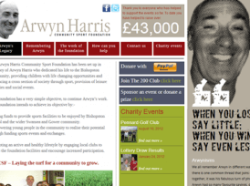 Arwyn Harris Website Development