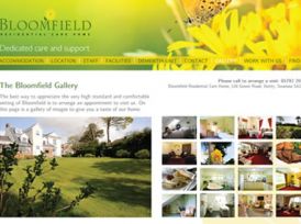 Bloomfield Residential Care Home Web Site