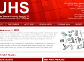 Universal Hardware Supplies Web Site