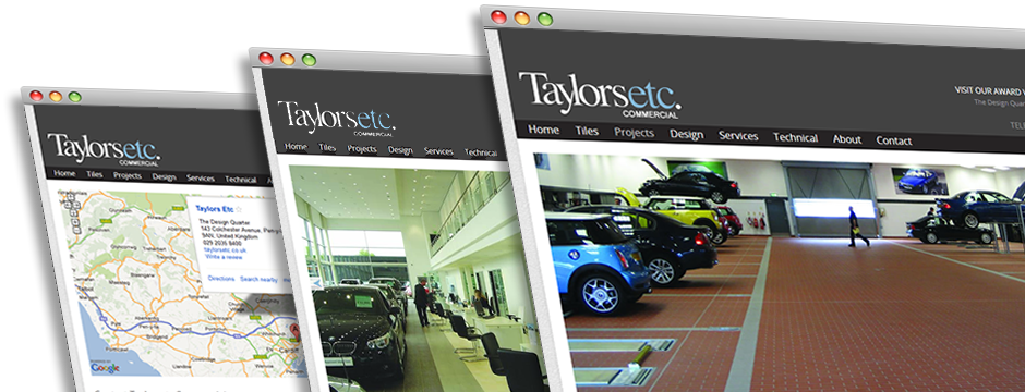 Taylors ETC Commercial Website